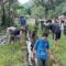 Cegah Banjir di Musim Hujan, Koramil Oba dan Polsek Kompak Bersihkan Selokan