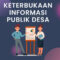 Pengelolaan Informasi di Desa Lebih Transparan dengan PPID Desa