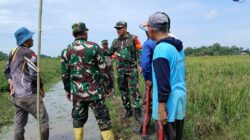 Dansatgas TMMD tinjau sasaran normalisasi saluran air