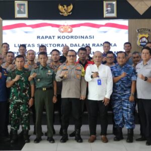 Senkom Mitra Polri Kabupaten Tangerang Hadiri Rapat Koordinasi Penanggulangan Bencana di Polresta Tangerang