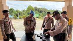 Polres Maybrat Gelar Pemeriksaan Senpi, Meningkatkan Disiplin dan Akuntabilitas