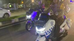 Pantau Situasi Kamtibmas Di Wilayah, Dandim 1710/Mimika Bersama Kapolres Pimpin Patroli Sepeda Motor