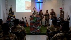 Satgas Indobatt XXIII-R/UNIFIL Bawa Pesan Damai Kebahagiaan Natal