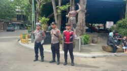 Polsek Keboncandi dan BKO Polres Pasuruan Kota Jaga Tempat Wisata Taman Ria Untung Suropati Jelang Libur Akhir Tahun