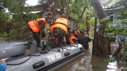 Lanud Sultan Hasanuddin Gerak Cepat Bantu Korban Banjir di Maros