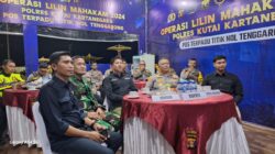 Dandim 0906/Kkr Bersama Forkopimda Tinjau Kesiapsiagaan Pengamanan Malam Natal 2024