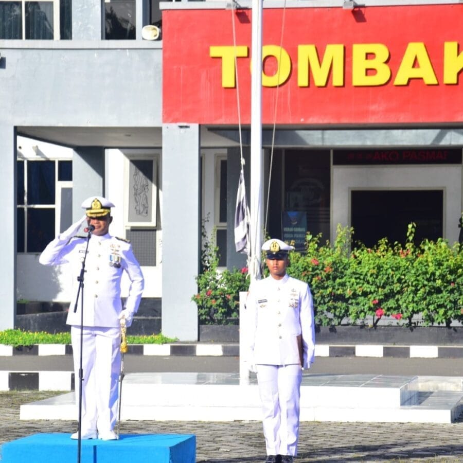 Asintel Danpasmar 3, Pimpin Upacara Hari Dharma Samudera di Mako Pasmar 3