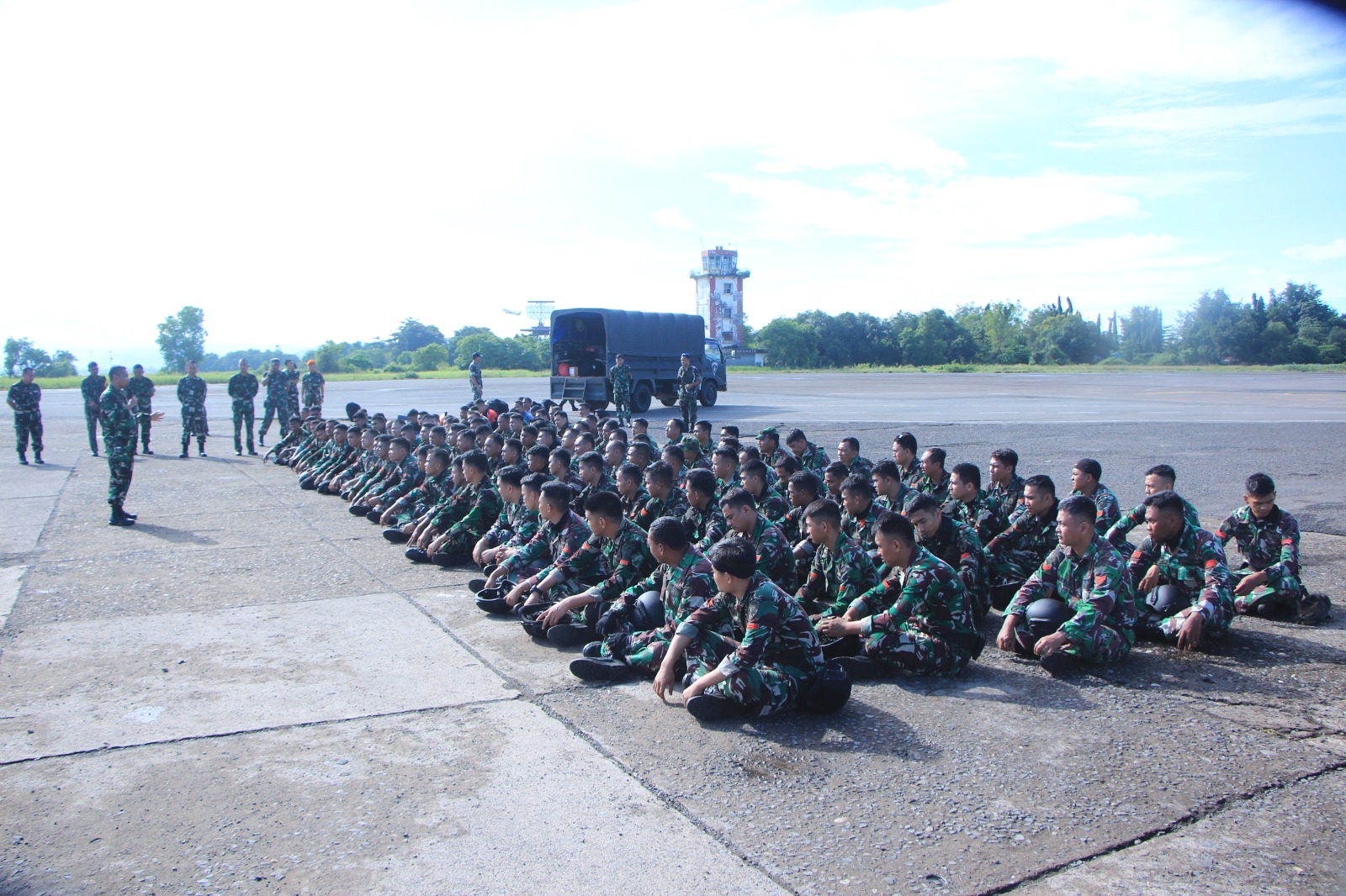 Lanud Sultan Hasanuddin Dukung Jungar Prajurit Wing Komando II Kopasgat