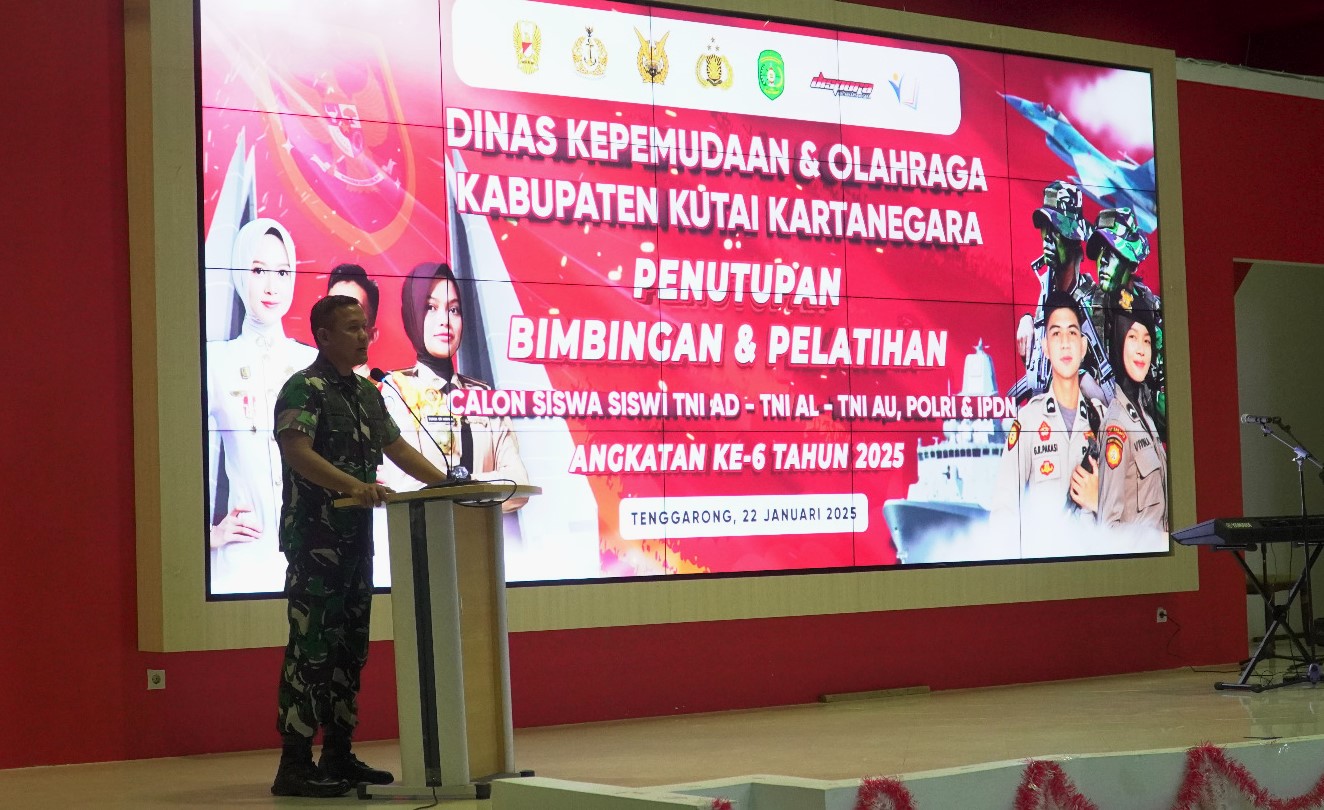 Dandim 0906/Kkr Tutup Bimlat Calon Siswa TNI, Polri, dan IPDN