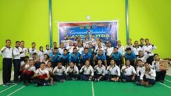 Lantamal XIV, Gelar Tournament Badminton Antar Satker dalam Rangka HUT Pomal