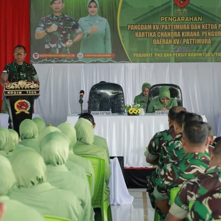 Pangdam XV/Pattimura Kunjungi Tidore, Dorong Ketahanan Pangan dan Kebersamaan TNI-Rakyat