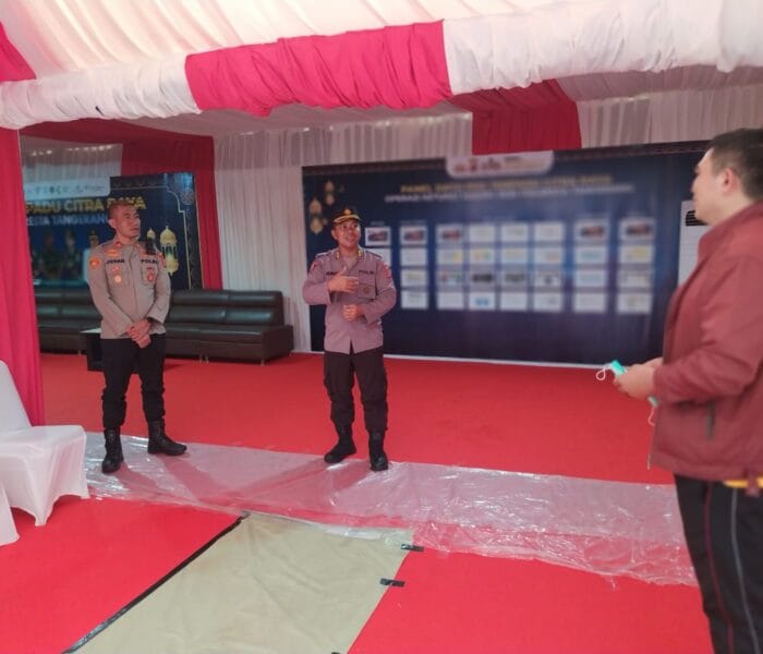 AKBP Hendra Hartono Tinjau Posyan Terpadu Citra Raya, Pastikan Kesiapan Pospam Ketupat Maung 2025
