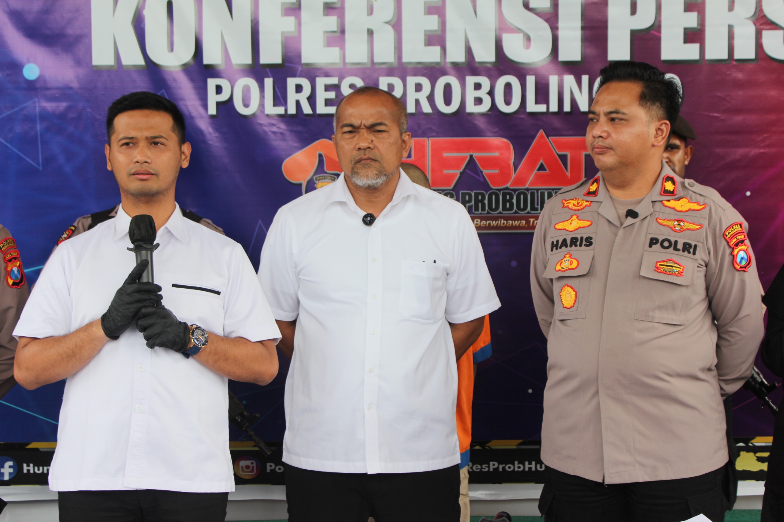 Polres Probolinggo Ungkap Kasus Curanmor, Pasangan Suami Istri Ditangkap Usai Terekam CCTV