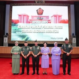 Mabes TNI Gelar Laporan Korps Kenaikan Pangkat, 32 Perwira Tinggi TNI Resmi Sandang Pangkat Baru Mabes TNI Gelar Laporan Korps Kenaikan Pangkat, 32 Perwira Tinggi TNI Resmi Sandang Pangkat Baru