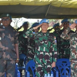 Dansatgas INDO RDB 39 F Monusco Pimpin Pembukaan Pelatihan Mortir terhadap Tentara Kongo Dansatgas INDO RDB 39 F Monusco Pimpin Pembukaan Pelatihan Mortir terhadap Tentara Kongo