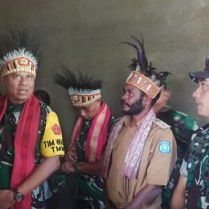 Brigjen TNI Agus Firman Tinjau TMMD di Yeflio: Pastikan Program Sentuh Kebutuhan Rakyat