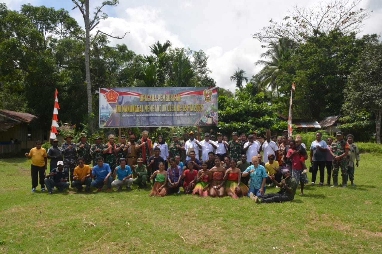 Wasev MABESAD: TMMD Kodim 1802/Sorong Tepat Sasaran, Wujud Nyata untuk Kesejahteraan Rakyat