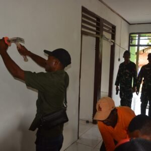 Sasaran Fisik Capai 95 Persen, Dansatgas TMMD Ke – 124 : TNI Dan Rakyat FaKtor Utama