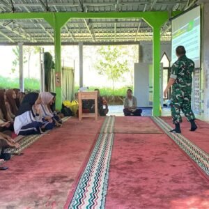 Semangat Siswa SMAN 1 Batu Ampar Sambut Sosialisasi TNI-AD
