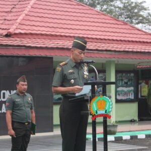 Dandim Tabalong Pimpin Upacara Harkitnas dan Lepas Prajurit Purna