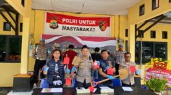 Terlibat Penambangan Emas Tanpa Izin, Lima orang Masyarakat diamankan Polres Kaimana beserta sejumlah Barang bukti