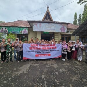 Babinsa Koramil Tanta Dukung Penuh Pembentukan Koperasi Merah Putih