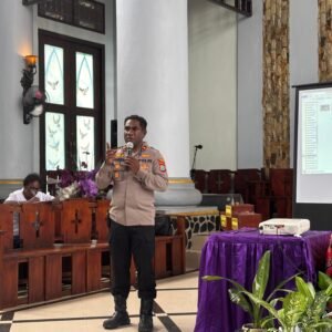 Kapolres Maybrat Tekankan Bahaya Narkoba kepada Pemuda GKI Ayamaru