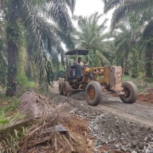 Dua Alat Berat Dikerahkan Satgas TMMD Kodim 1009 Tanah Laut