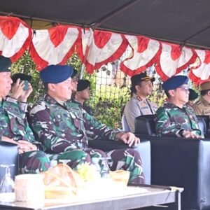 Danlanud Sultan Hasanuddin Hadiri Upacara Penyambutan Satgas Pamtas RI-PNG Yonif 432/WSJ Danlanud Sultan Hasanuddin Hadiri Upacara Penyambutan Satgas Pamtas RI-PNG Yonif 432/WSJ