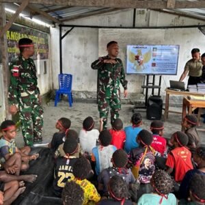Tanamkan Semangat Pancasila, Satgas Pamtas Yonif 715/Motuliato Gelar Lomba Peringati Hari Lahir Pancasila Tanamkan Semangat Pancasila, Satgas Pamtas Yonif 715/Motuliato Gelar Lomba Peringati Hari Lahir Pancasila