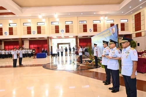 Danlanud Sultan Hasanuddin Hadiri Sertijab Danlanud Haluoleo Di Koops Udara II