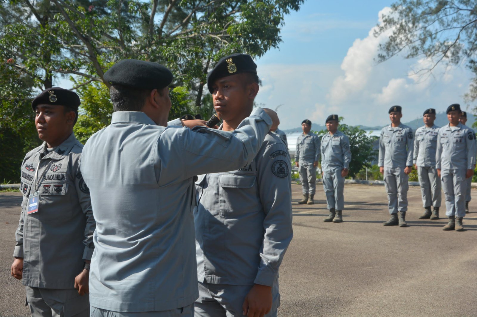 Zona Bakamla Barat Gelar Latihan Bidang Pertahanan dan Keamanan TA 2025