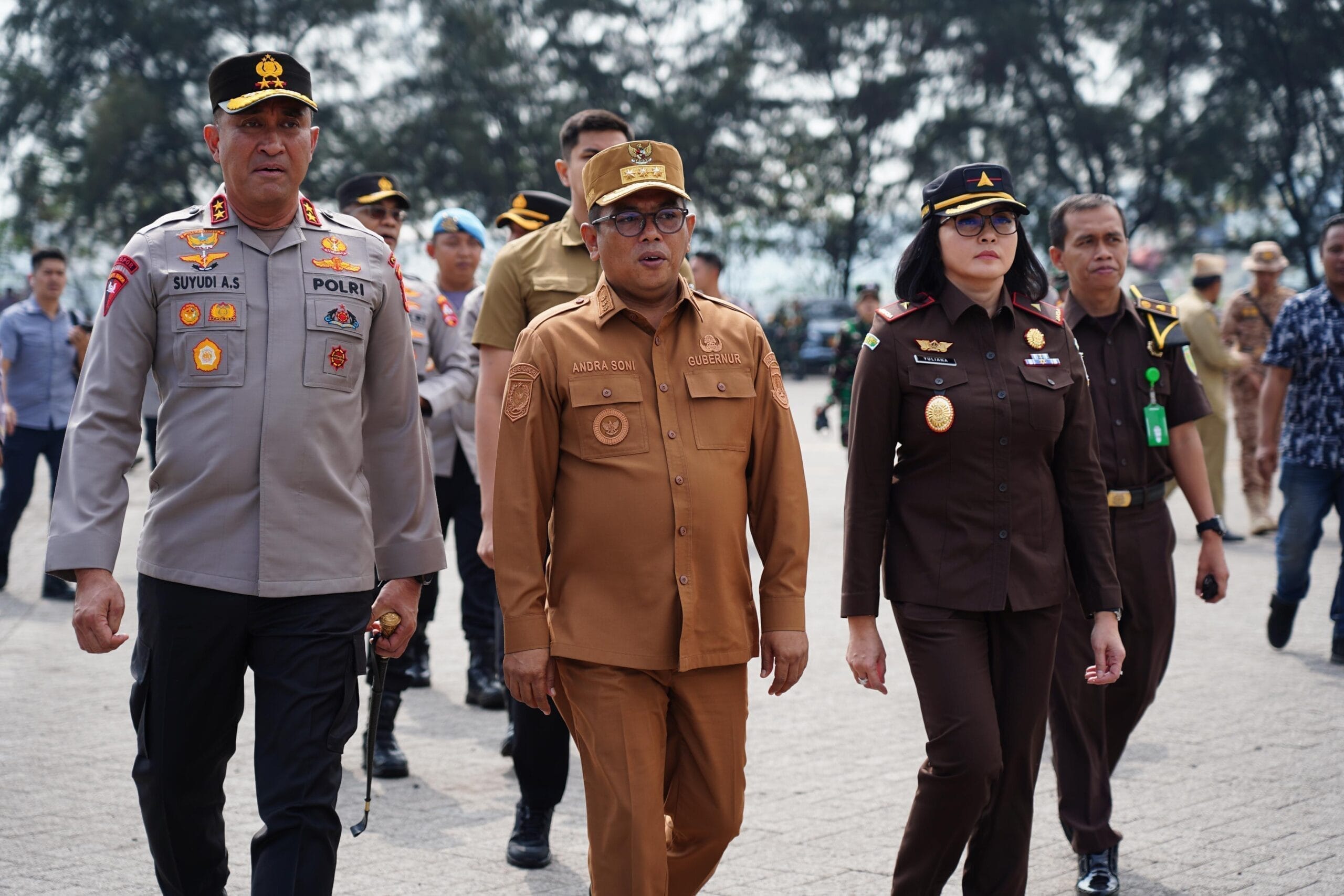 Gubernur Banten Sambut Kontingen Latsitarda Nusantara XLV/2025 di Banten