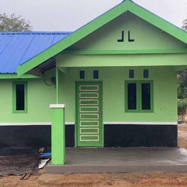 Kerja Keras dan Dedikasi Tinggi Satgas TMMD Kodim 1009 Tanah Laut Wujudkan Rumah Impian Warga