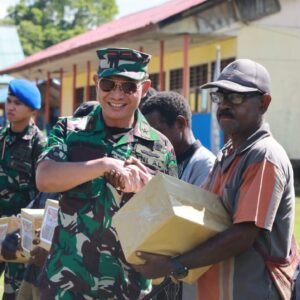 Lantamal XIV Sorong Wujudkan Sinergi TNI AL Dalam TMMD Ke-124 TA 2025