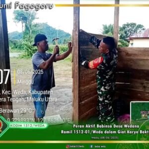 Peran Aktif Babinsa Desa Wedana Ramil 1512-01/Weda dalam Giat Karya Bakti Peran Aktif Babinsa Desa Wedana Ramil 1512-01/Weda dalam Giat Karya Bakti