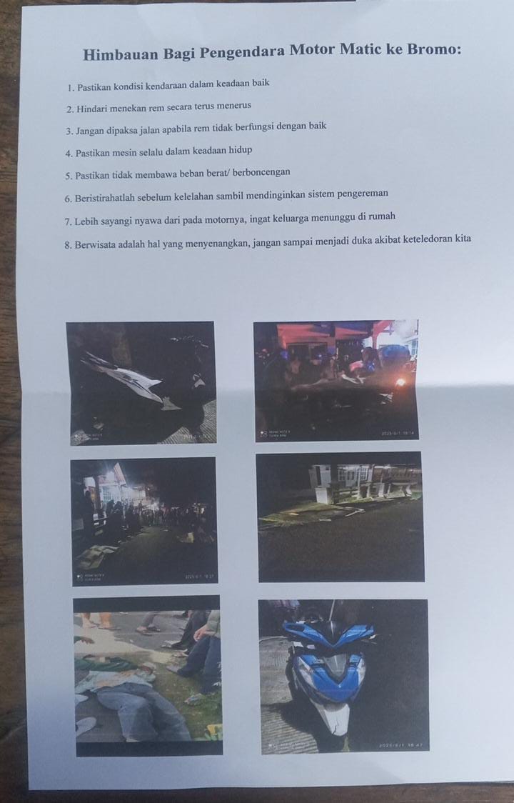Tanggapan Camat Sukapura dan Dishub terkait Himbauan Motor Matic Masuk Bromo, Pemdes Ngadisari Berharap Ke Pemkab 