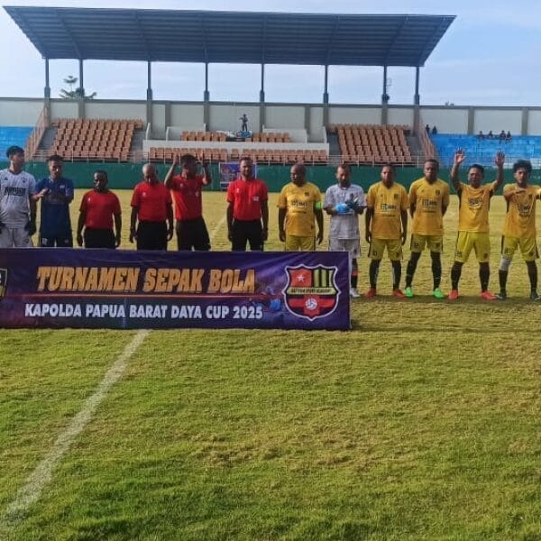 Polres Maybrat Tundukkan Polres Sorong Kota 2-0 di Kapolda Cup I 2025!