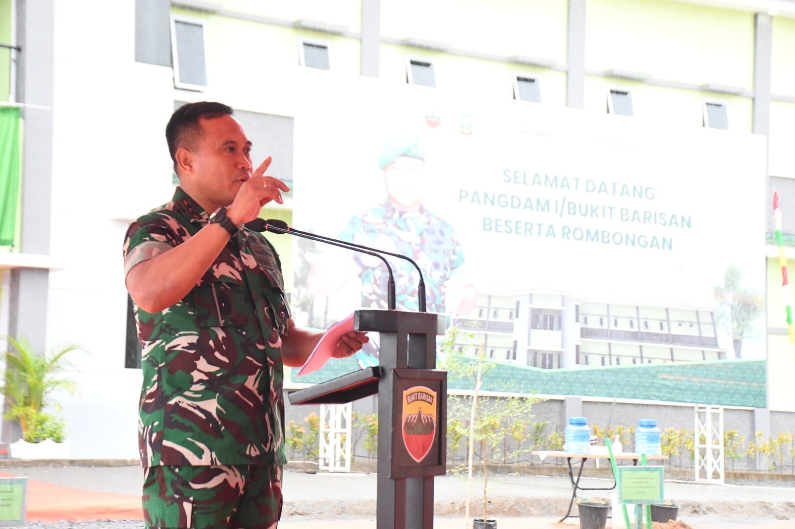 Pangdam I/BB Resmikan Barak Siaga Kodim 0315/Tanjungpinang, Hibah dari PT BAI Pangdam I/BB Resmikan Barak Siaga Kodim 0315/Tanjungpinang, Hibah dari PT BAI