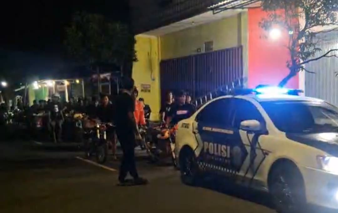 Meresahkan masyarakat, Polres Tuban kembali bubarkan aksi balap liar