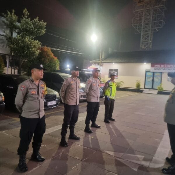 Polsek Cikupa Tingkatkan Kewaspadaan Lewat Ops Cipkon Malam Hari