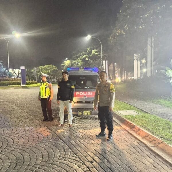 Patroli Malam Ops Cipkon, Polsek Cikupa Sasar Titik Rawan Gangguan Kamtibmas