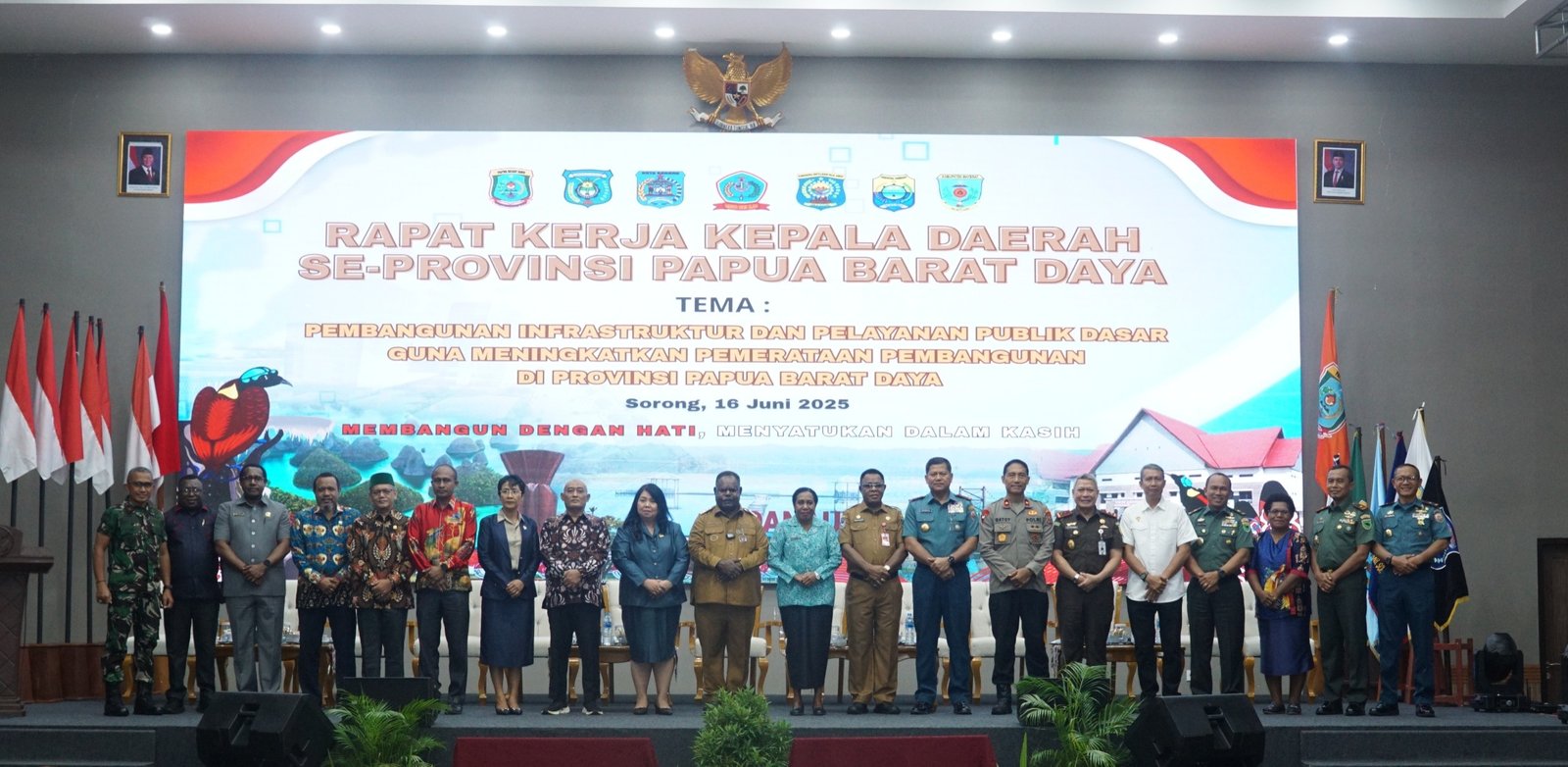 Lantamal XIV Dukung Penuh Peningkatan Pembangunan Infrastruktur Dan Pelayanan Publik di Papua Barat Daya