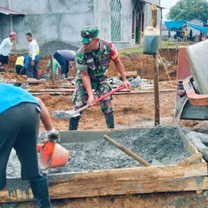 Tingkatkan Kepedulian, Babinsa Koramil 1505-02 Wasile Dan Warga Gotong Royong Bangun Teras Masjid Tingkatkan Kepedulian, Babinsa Koramil 1505-02 Wasile Dan Warga Gotong Royong Bangun Teras Masjid