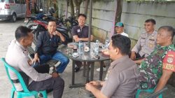 Pererat Sinergi, Bhabinkamtibmas Kelurahan Sukamulya Sambang Ketua RW dan Sampaikan Pesan Kamtibmas