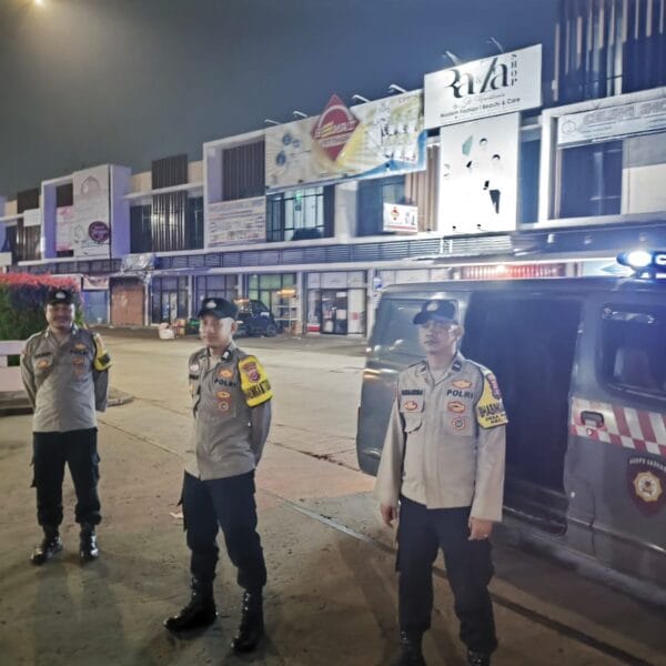 IPTU Udi Muhdi Pimpin Patroli Ops Cipkon Tengah Malam di Citra Raya