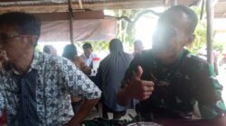 Menjelang masa pindah Tugas di tempat yang baru, inilah bukti Kebersamaan Serda Junaidi sebagai Babinsa Resang Bersama Warga Masyarakat Binaan bya.