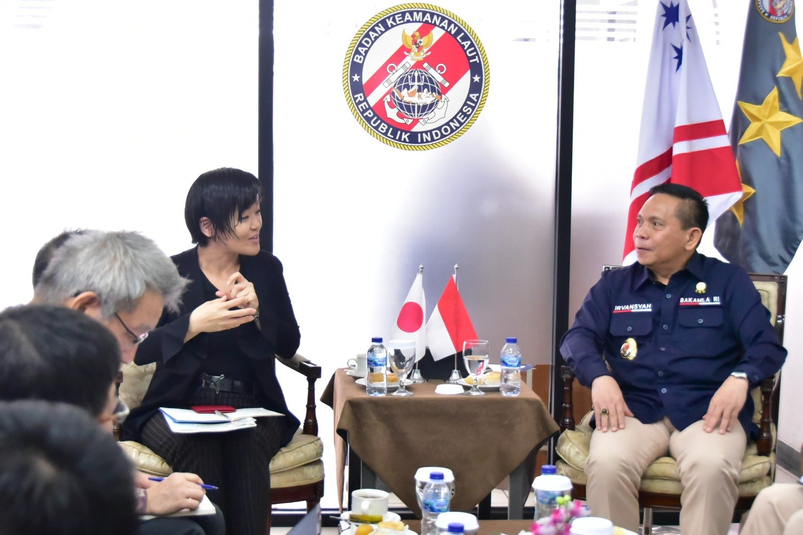 Kepala Bakamla RI Terima Kunjungan Director Infrastructure Management JICA