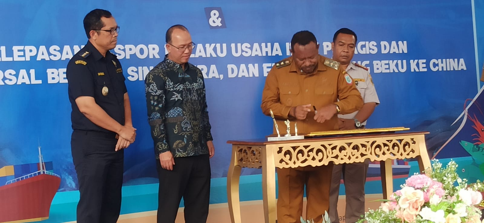 Provinsi Papua Barat Daya Manfaatkan Potensi Laut, Dorong Ekspor Ikan dan Udang Beku ke Pasar Global