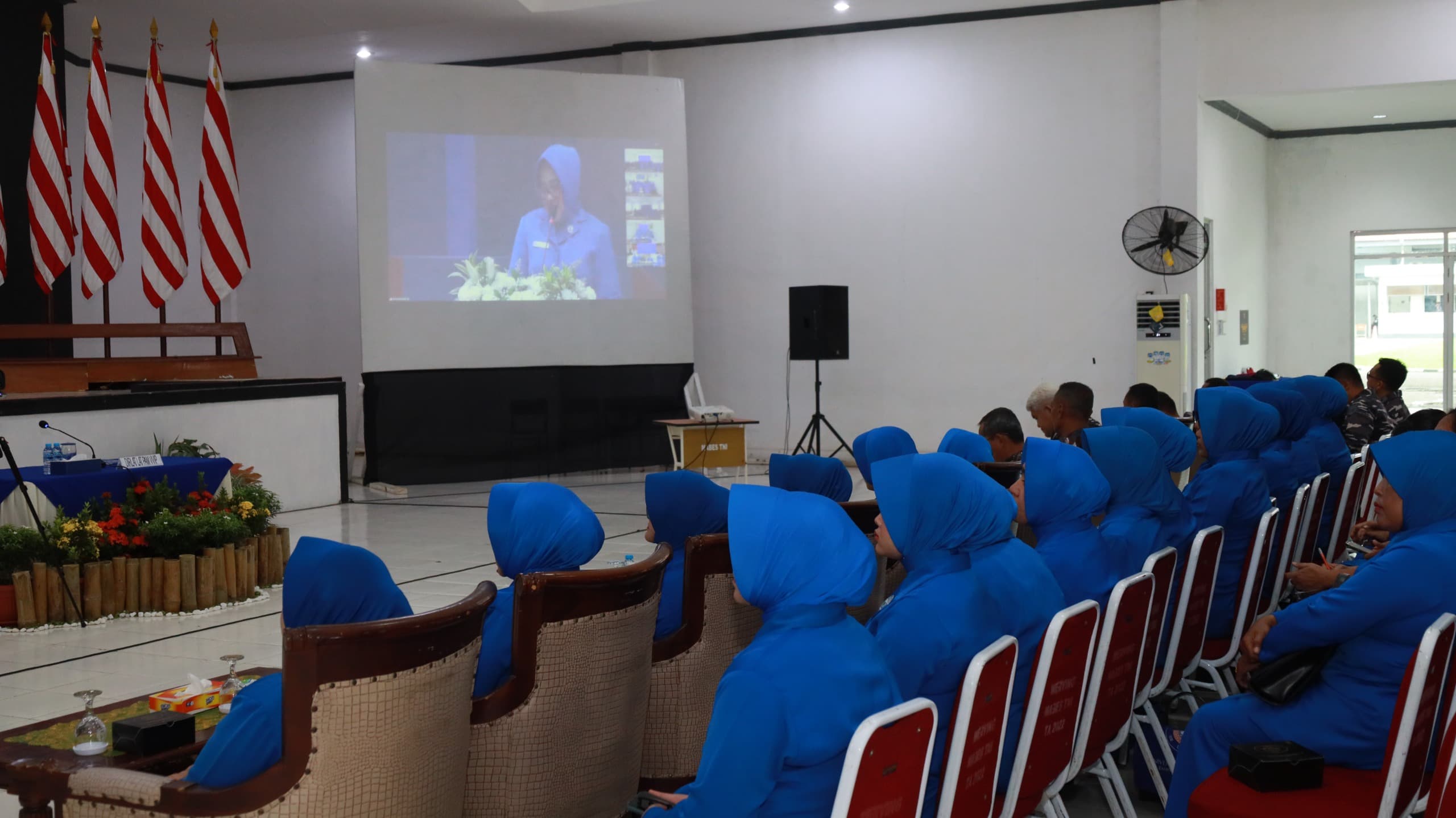 Lantamal XIV Ikuti Vicon Pengarahan Pangkoarmada RI, Tekankan Peran Strategis Jalasenastri